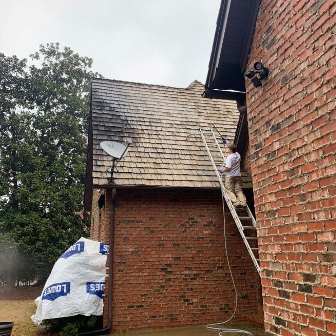 Roof cleaning 1
